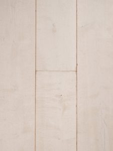 Wit geverfde houten vloer