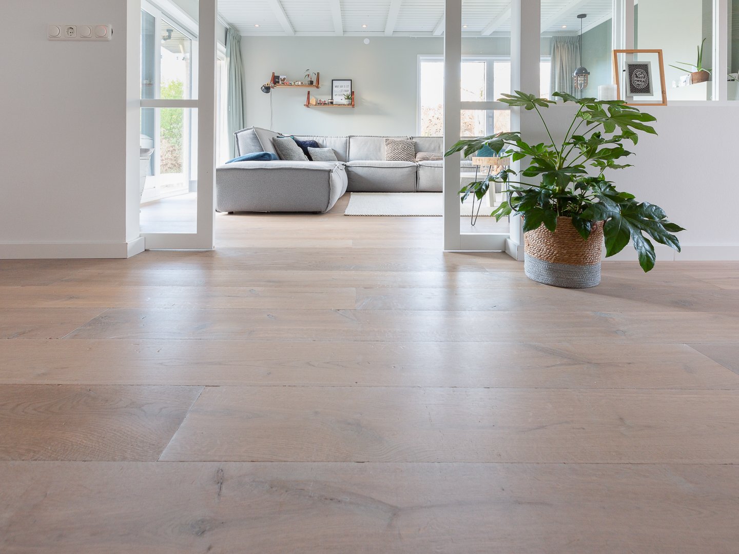 Vervelend speling Wegrijden Witte houten vloeren in meer dan 50 wittinten
